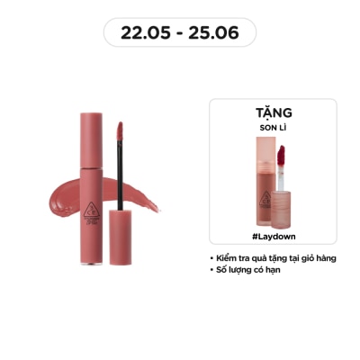3CE Son Kem 3CE Velvet Lip Tint 4g .#Cashmere Nude