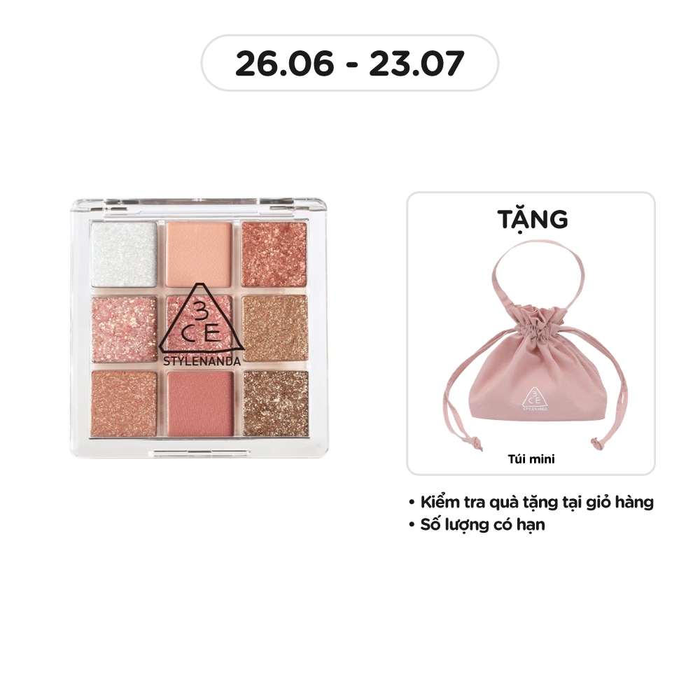 Bảng Phấn Mắt 3CE Multi Eye Color Palette 8.5g .#Delightful