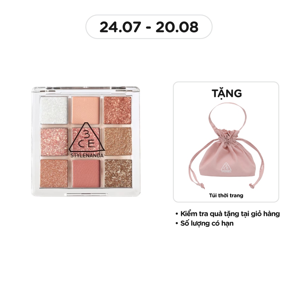 3CE Bảng Phấn Mắt 3CE Multi Eye Color Palette 8.5g .#Delightful