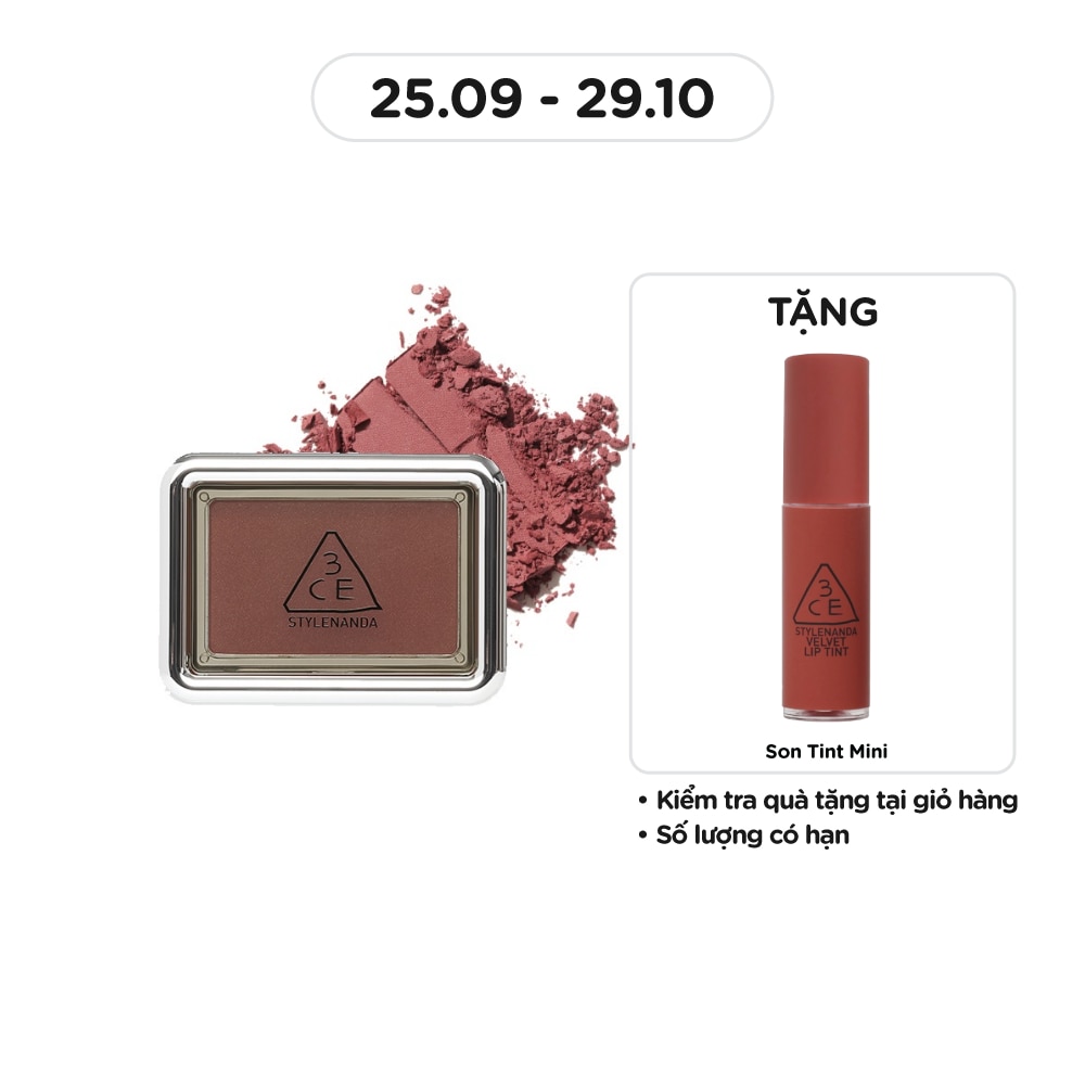 Phấn Má Hồng 3CE New Take Face Blusher 4.5g .#How Dare