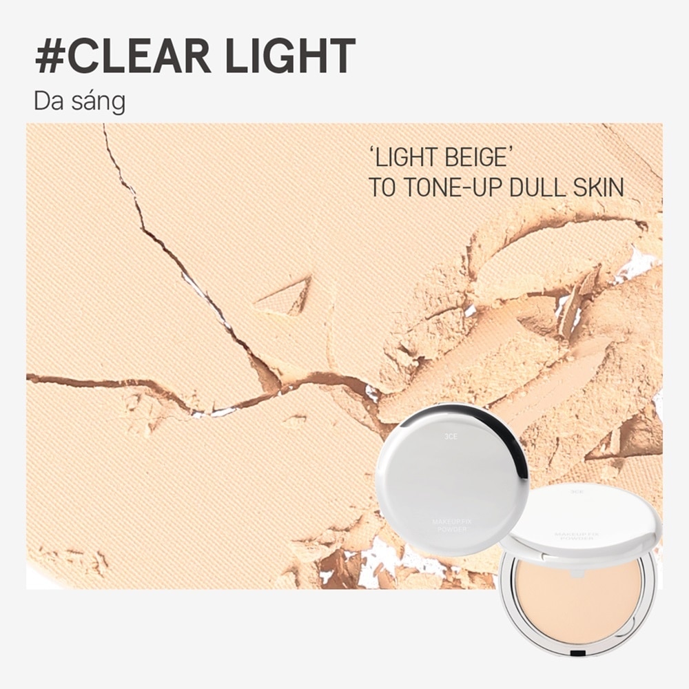 Makeup Fix Powder 9g .#Clear Light