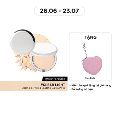 3CE Phấn Phủ Cố Định Lớp Trang Điểm 3CE Makeup Fix Powder 9g .#Clear Light