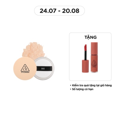 3CE Phấn Phủ Trang Điểm Tự Nhiên 3CE Natural Finish Loose Powder 8.5g .#001