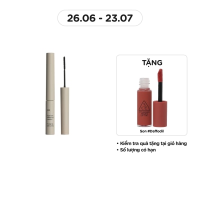 3CE Super Slim Waterproof Mascara 3g .#Black