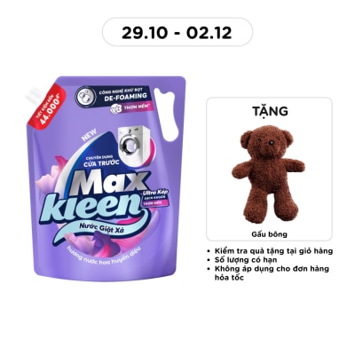 MAXKLEEN Nước Giặt Xả Maxkleen Hương Nước Hoa Huyền Diệu Túi 3.6kg image