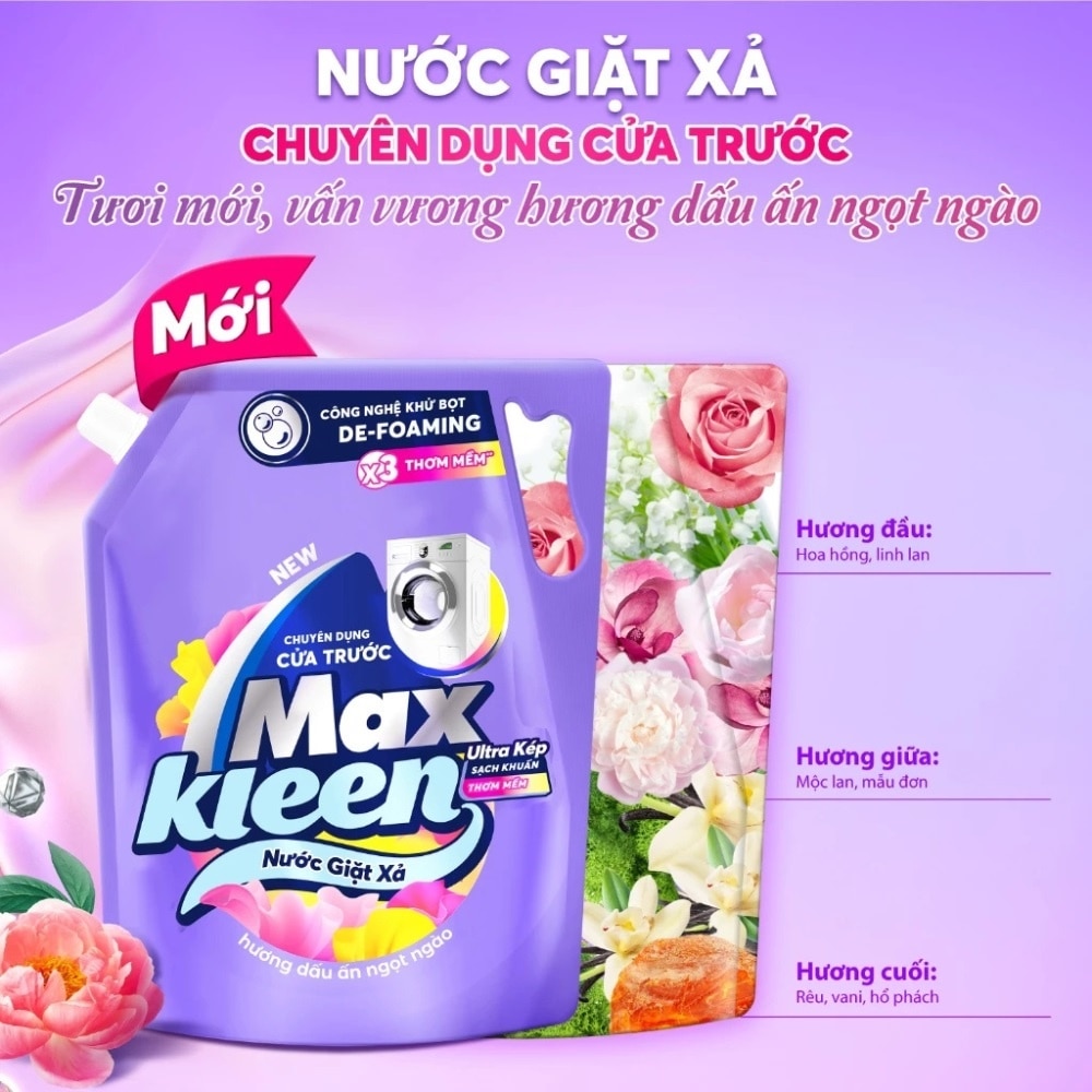 Maxkleen Front Load Softergent Sweet Impression 3.6kg