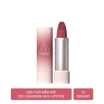 Son 3ce cashmere hug lipstick 3.5g .#10 dreamy hồng mơ