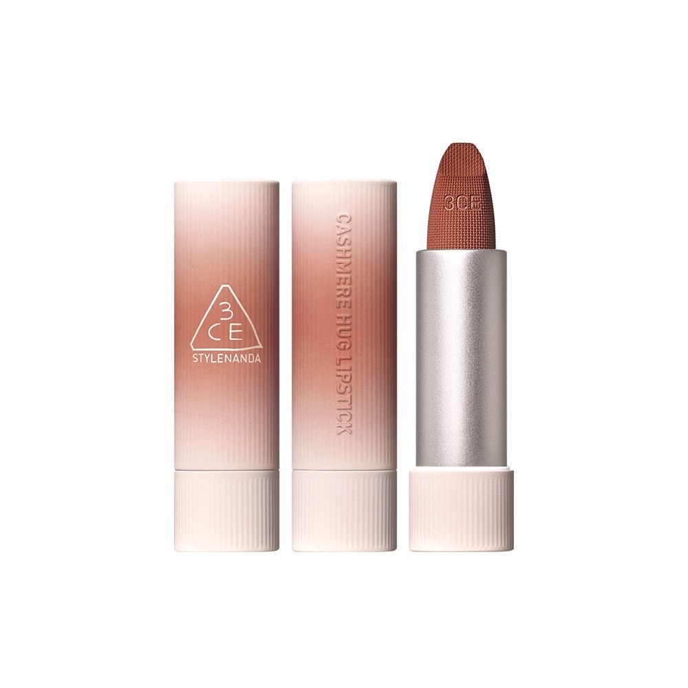 Son 3CE Cashmere Hug Lipstick 3.5g .#09 Taupe Beige Nâu Đất