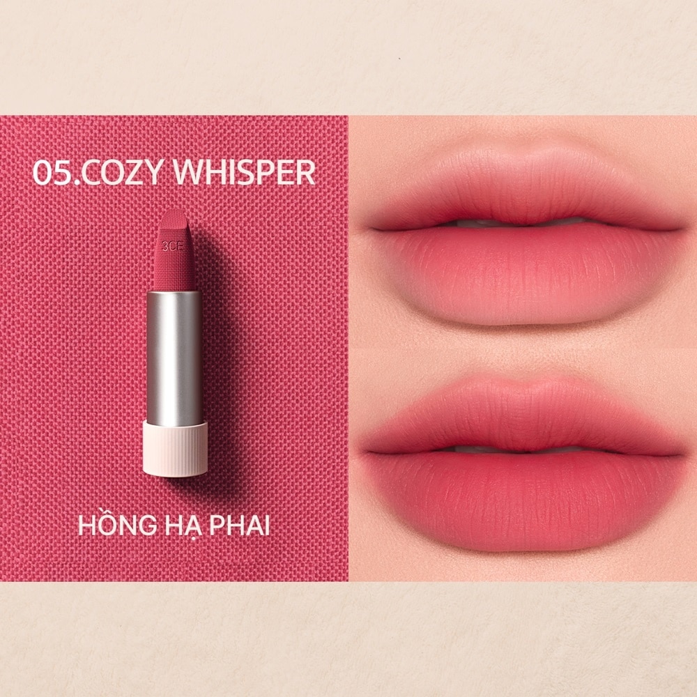Cashmere Hug Lipstick 3.5g .#05 Cozy Whisper