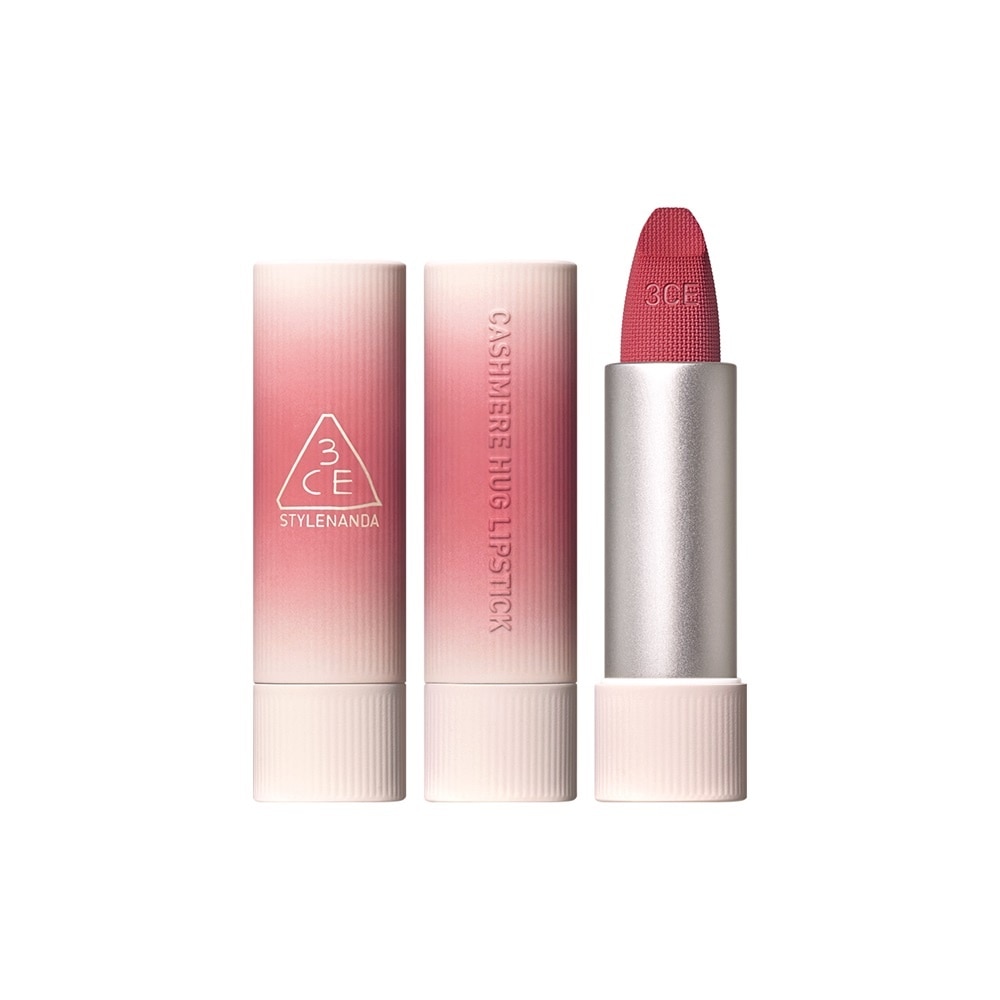 Son 3CE Cashmere Hug Lipstick 3.5g .#05 Cozy Whisper Hồng Hạ Phai