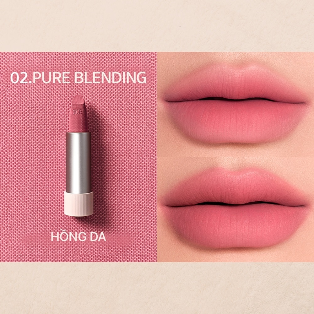 Cashmere Hug Lipstick 3.5g .#02 Pure Blending