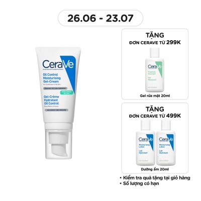 CERAVE Kem Dưỡng Ẩm Kiềm Dầu Cerave Oil Control Moisturising Gel-Cream 52ml