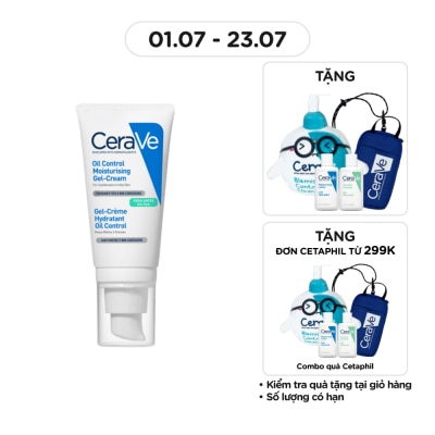 CERAVE Kem Dưỡng Ẩm Kiềm Dầu Cerave Oil Control Moisturising Gel-Cream 52ml