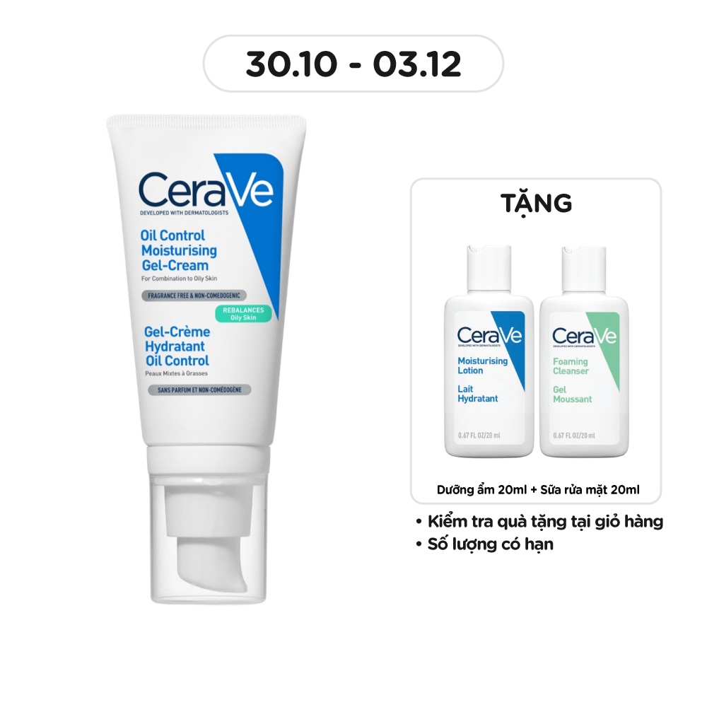 Oil Control Moisturising Gel-Cream 52ml