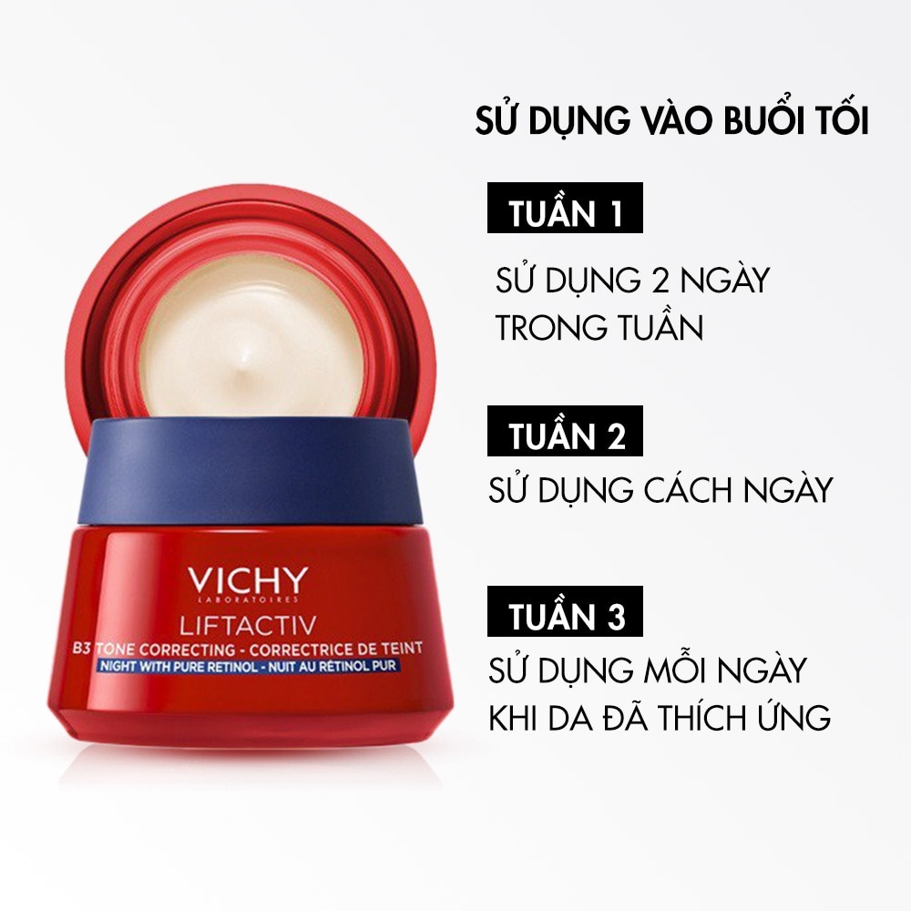 Liftactiv B3 Tone Correcting Cream Night With Pure Retinol 50ml