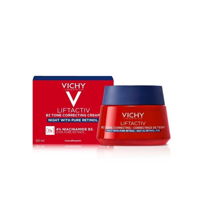 Liftactiv B3 Tone Correcting Cream Night With Pure Retinol 50ml
