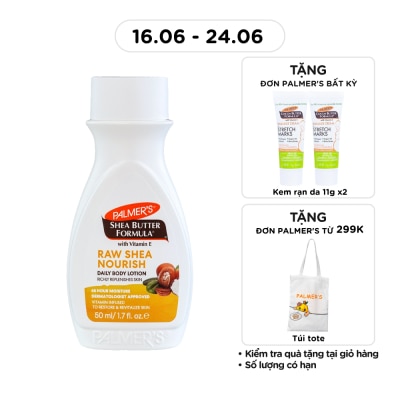 PALMER'S - Sữa Dưỡng Thể Palmer's Bơ Hạt Mỡ Dưỡng Ẩm Chuyên Sâu 50ml