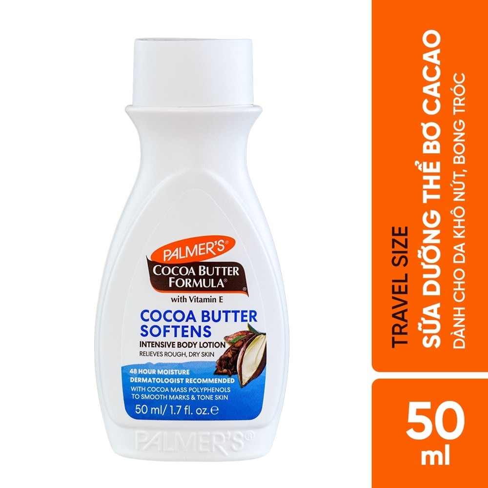 Cocoa Butter Softens Body Lotion, Dry Skin 50ml