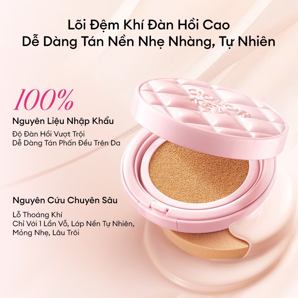 Phấn Nước Chống Nắng Colorkey Brightening Cushion Cream SPF50+PA++++ 11g .#P1