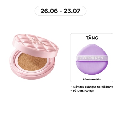 COLORKEY Phấn Nước Chống Nắng Colorkey Brightening Cushion Cream SPF50+PA++++ 11g .#W2