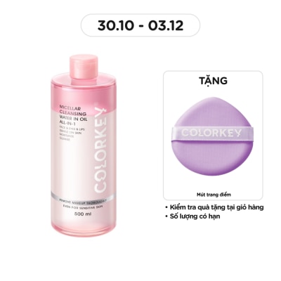 COLORKEY Micellar Cleansing Water In Oil All-In-1 500ml