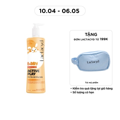 LACTACYD - Sữa Tắm Gội Em Bé Lactacyd Active Play 500ml