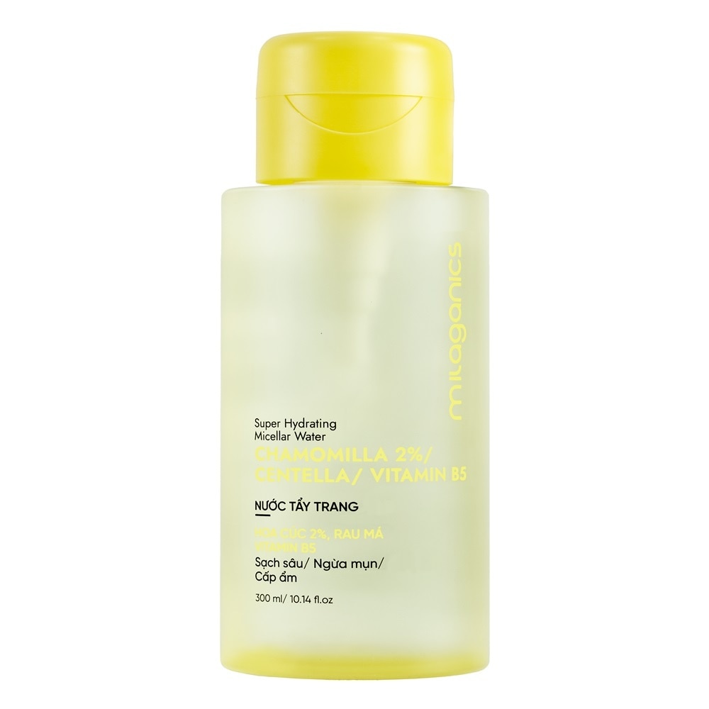 Nước Tẩy Trang Milaganics Chamomilla Sạch Sâu, Ngừa Mụn, Cấp Ẩm 300ml