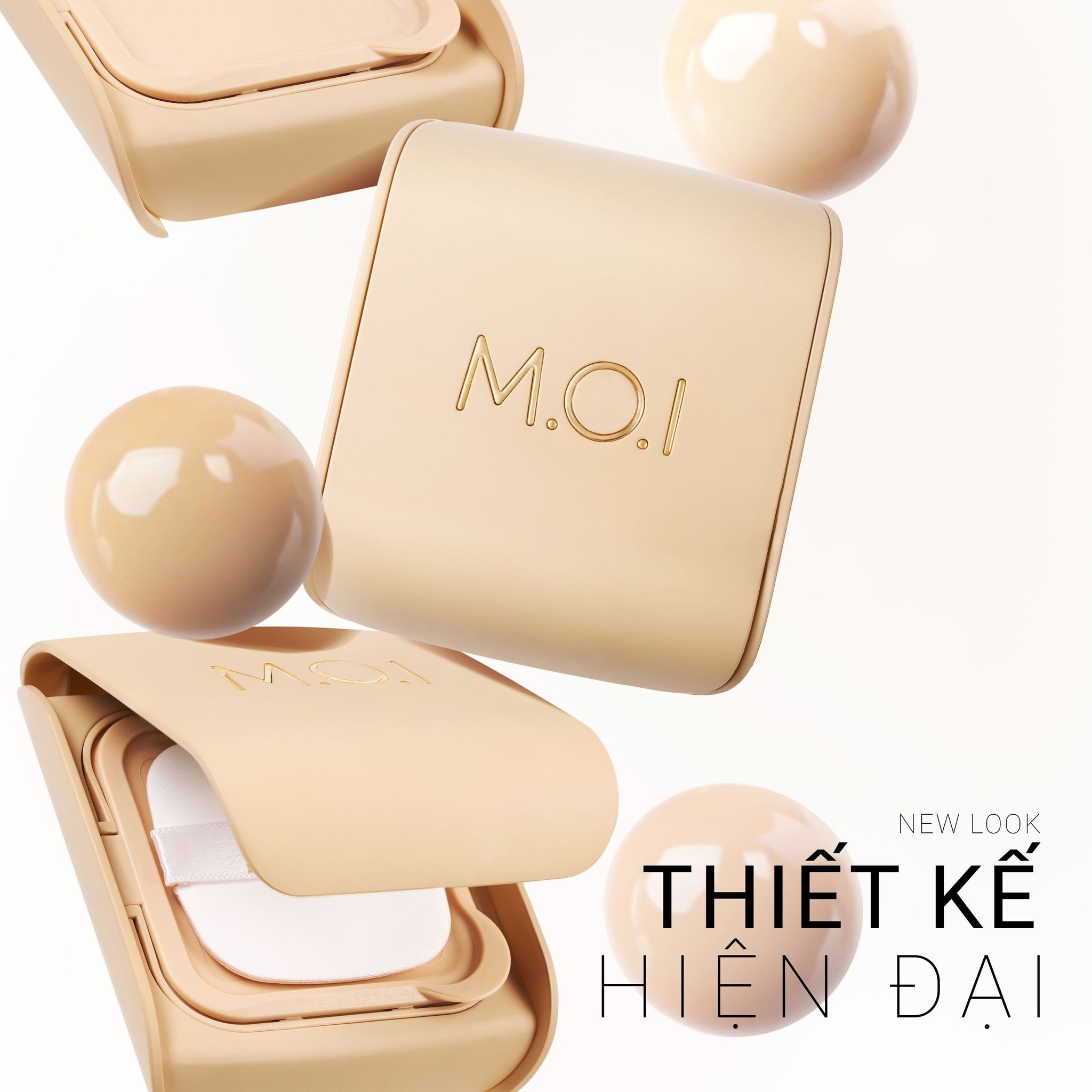 Phấn Nước M.O.I Baby Skin Cushion 12g .#20 Tông Trắng Hồng