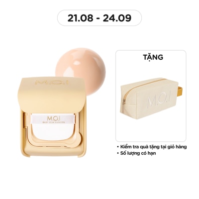 M.O.I Phấn Nước M.O.I Baby Skin Cushion 12g .#30 Tông Tự Nhiên