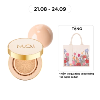 M.O.I Phấn Nước M.O.I Baby Skin Cushion Premium Edition SPF 50+ PA+++ 12g .#20 Tông Trắng Hồng