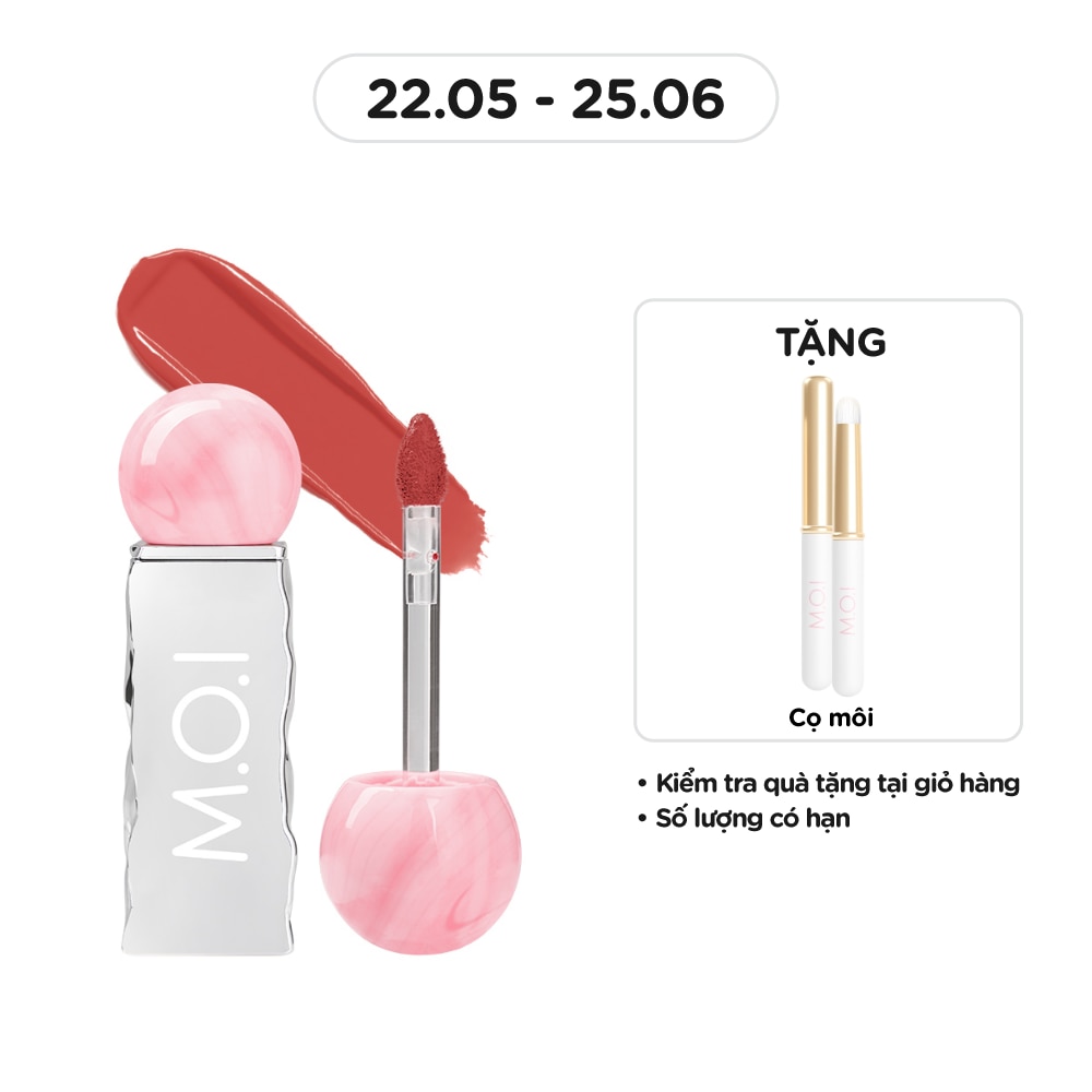 Son Kem Lì M.O.I Lollipops 4g .#1 Very Berry Cam Quế