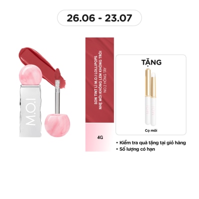 M.O.I Lollipops 4g .#2 Cherry
