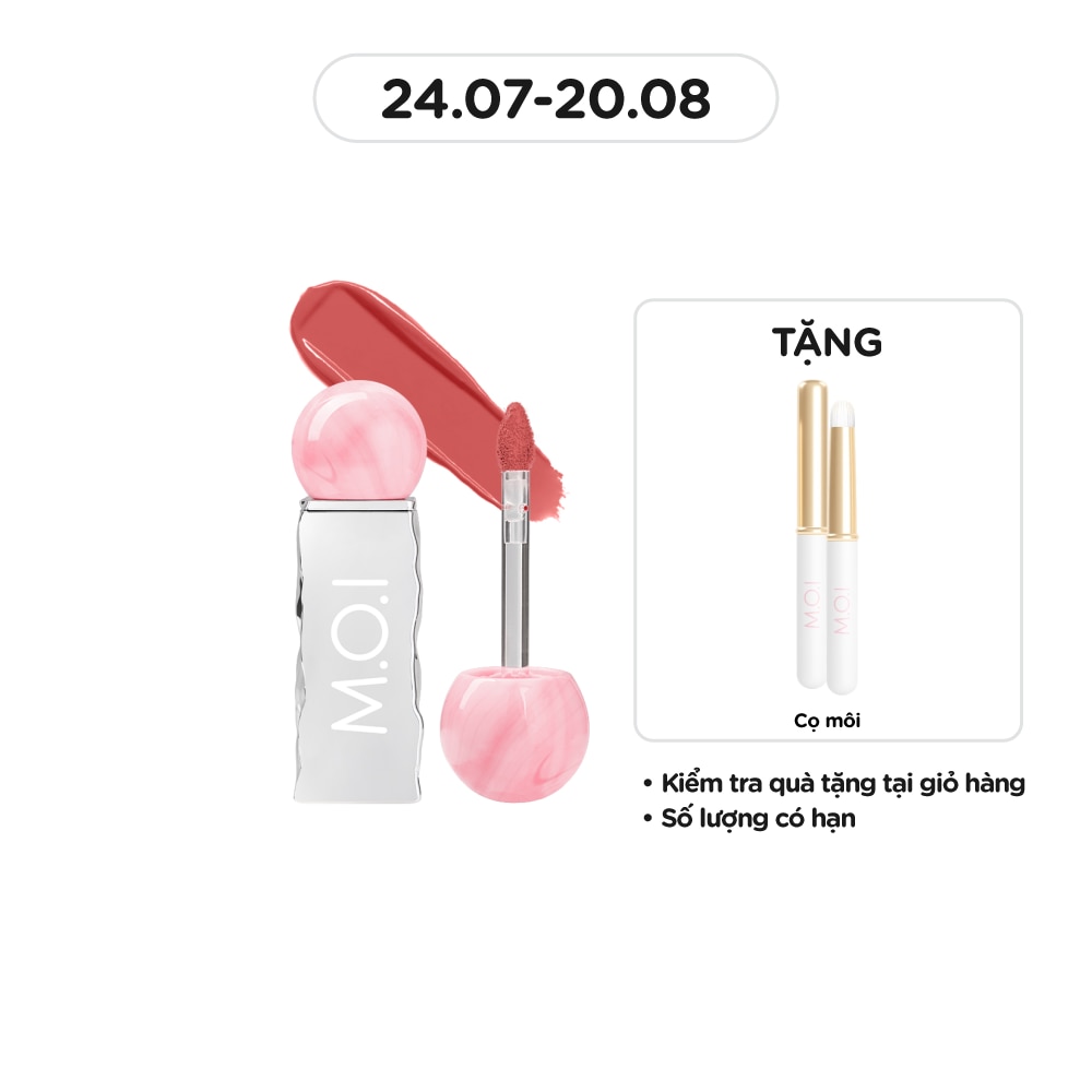 Son Kem Lì M.O.I Lollipops 4g .#4 Caramel Apple Cam Đất