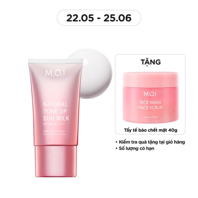 M.O.I Natural Tone Up Sun Milk SPF 50+ PA ++++ 40ml