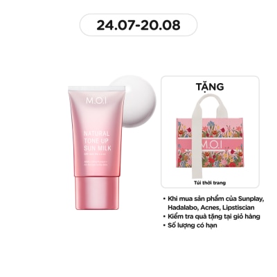 M.O.I Natural Tone Up Sun Milk SPF 50+ PA ++++ 40ml