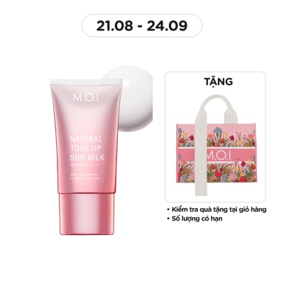 M.O.I Natural Tone Up Sun Milk SPF 50+ PA ++++ 40ml