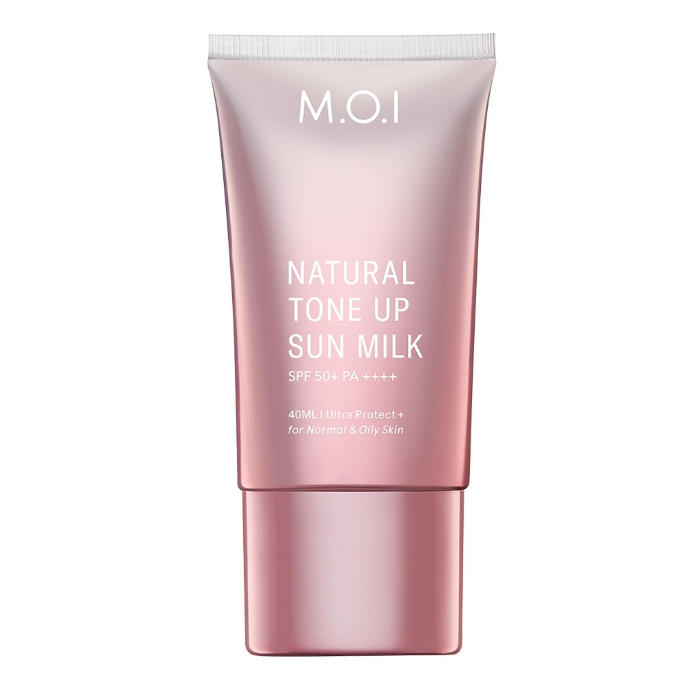 Kem Chống Nắng M.O.I Natural Tone Up Sun Milk Nâng Tông Tự Nhiên SPF 50+ PA ++++ 40ml
