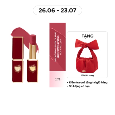 M.O.I Son Môi M.O.I Queen Of Rose 2.7g .#4 Bold Pink Hồng Lạnh
