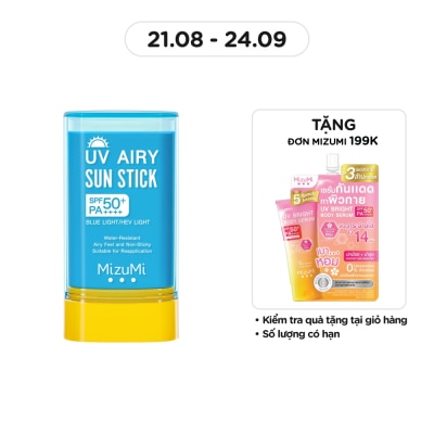 MIZUMI Sáp Chống Nắng MizuMi UV Airy Sun Stick SPF50+ PA++++ 20g