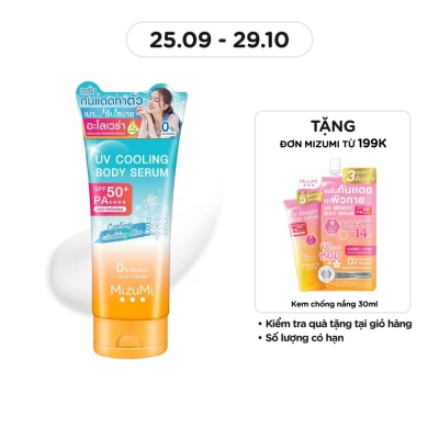 MIZUMI Kem Chống Nắng MizuMi UV Cooling Body Serum SPF50+ PA++++ 165ml