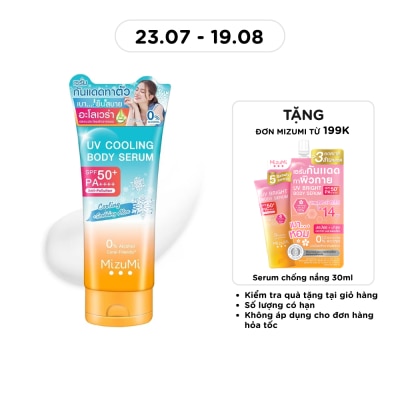 MIZUMI - Kem Chống Nắng MizuMi UV Cooling Body Serum SPF50+ PA++++ 165ml image