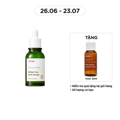 MA:NYO Tinh chất ma:nyo Bifida Cica Herb Serum 50ml