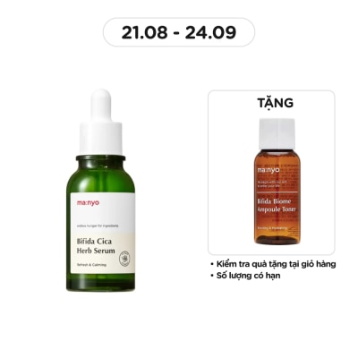 MA:NYO Tinh chất ma:nyo Bifida Cica Herb Serum 50ml