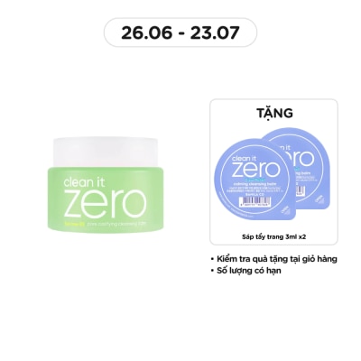 BANILA CO Sáp Tẩy Trang Banila Co Clean It Zero Pore Clarifying Cleansing Balm Teatree- EX 100ml