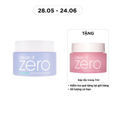 BANILA CO - Sáp Tẩy Trang Banila Co Clean It Zero Calming Cleansing Balm Cica Relief 100ml