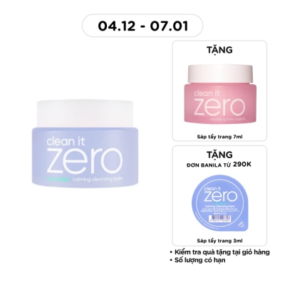 BANILA CO Sáp Tẩy Trang Banila Co Clean It Zero Calming Cleansing Balm Cica Relief 100ml
