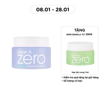 BANILA CO Sáp Tẩy Trang Banila Co Clean It Zero Calming Cleansing Balm Cica Relief 100ml