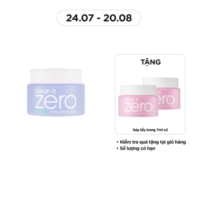 BANILA CO Sáp Tẩy Trang Banila Co Clean It Zero Calming Cleansing Balm Cica Relief 100ml