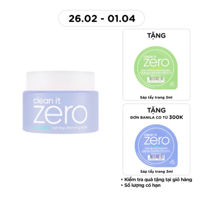BANILA CO - Sáp Tẩy Trang Banila Co Clean It Zero Calming Cleansing Balm Cica Relief 100ml