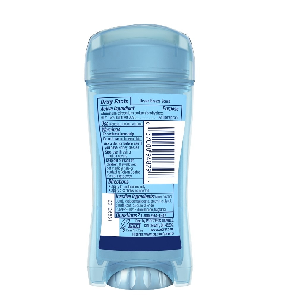 Gel Khử Mùi Secret Ocean Breeze 73g